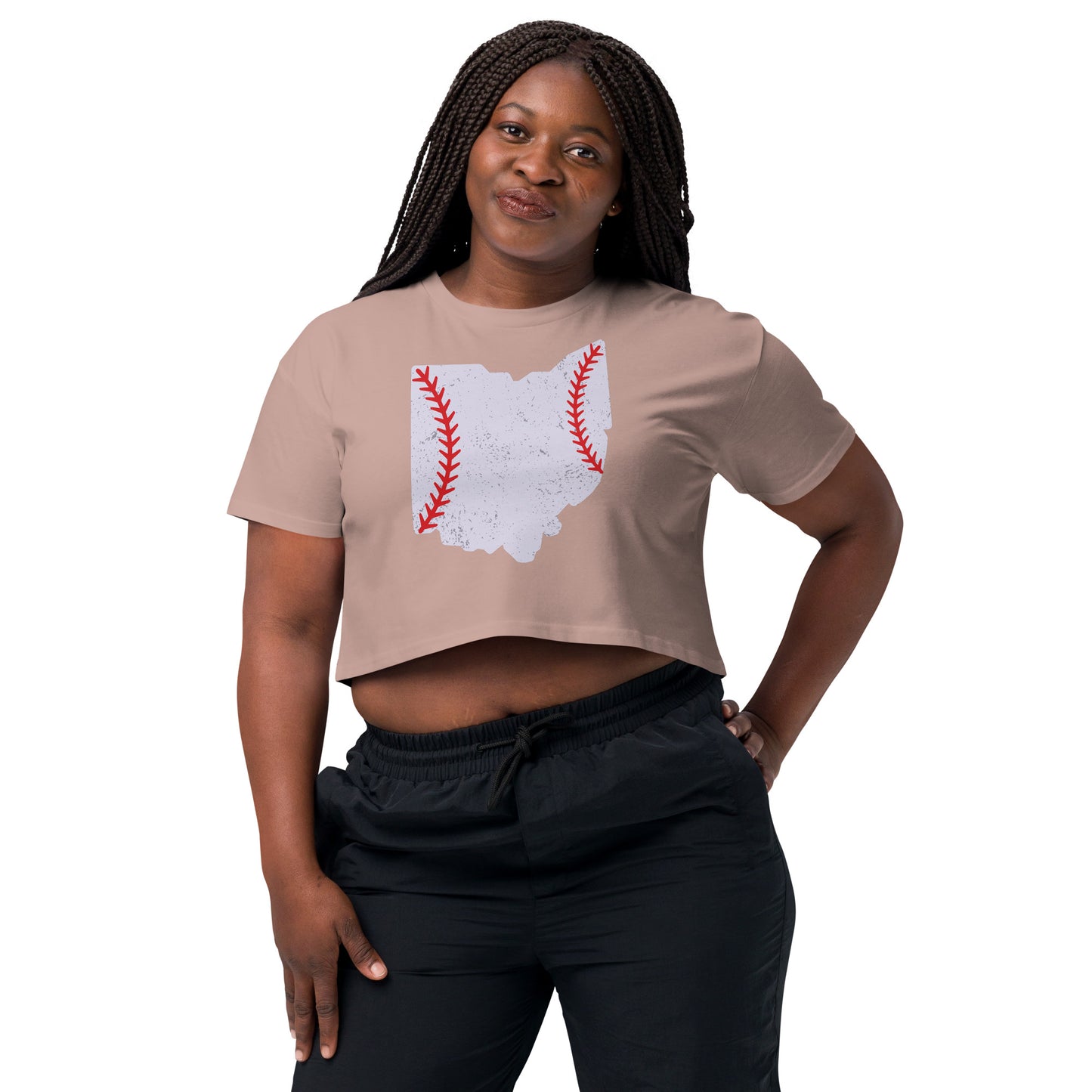 Ohio Cincinnati Baseball Women’s Crop Top