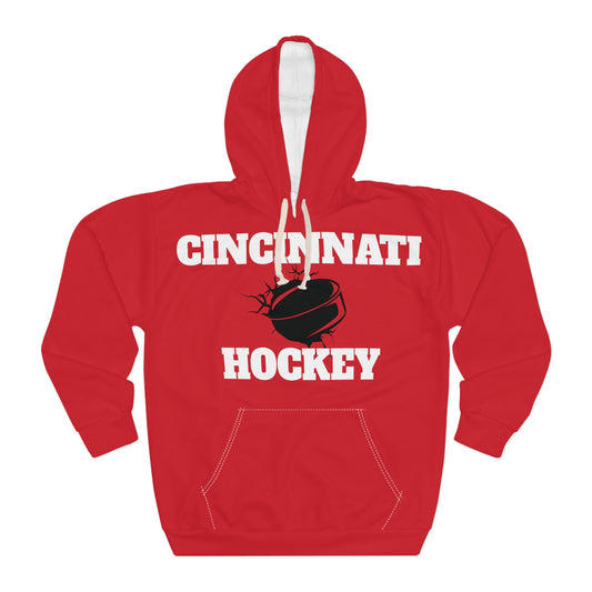 Cincinnati Hockey Unisex Pullover Hoodie