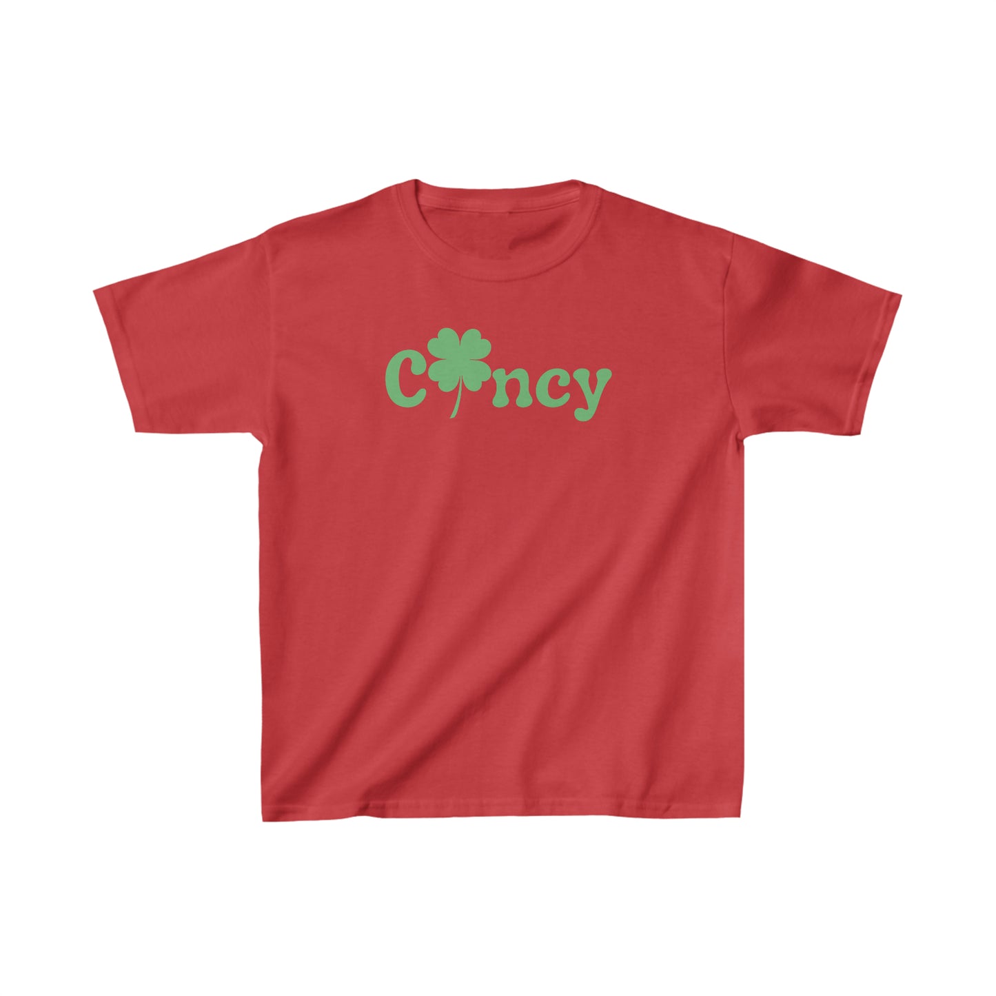 Cincinnati Cincy Clover Kids Heavy Cotton Tee