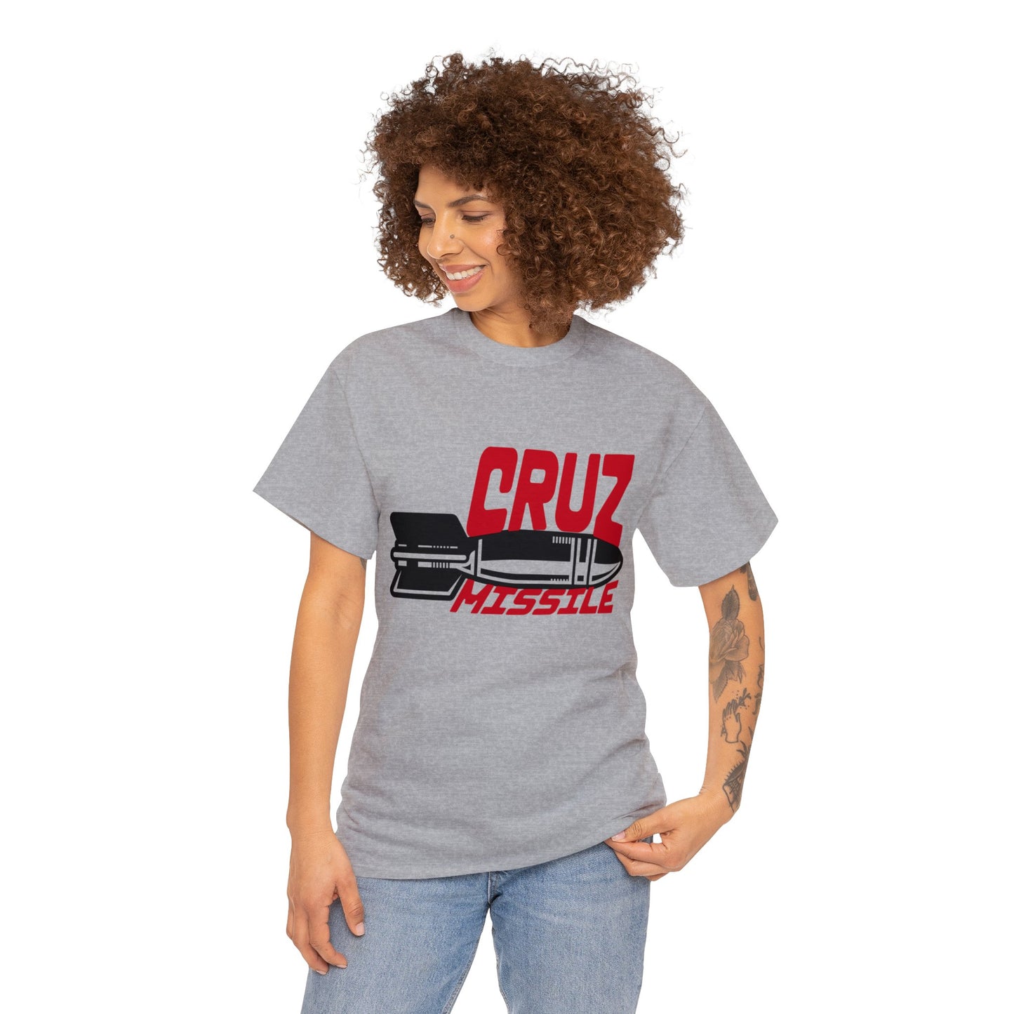 Elly De La Cruz Missile Unisex Heavy Cotton Tee