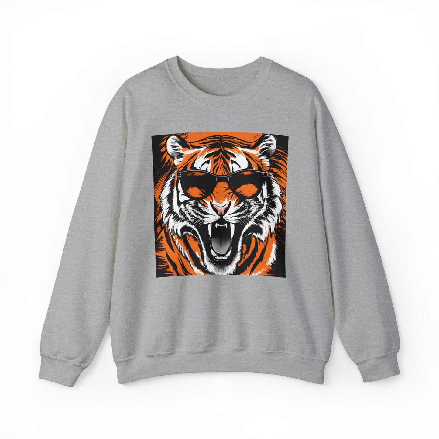 Cincinnati Tiger Sunglasses Cincinnati Bengals Unisex Heavy Blend™ Crewneck Sweatshirt