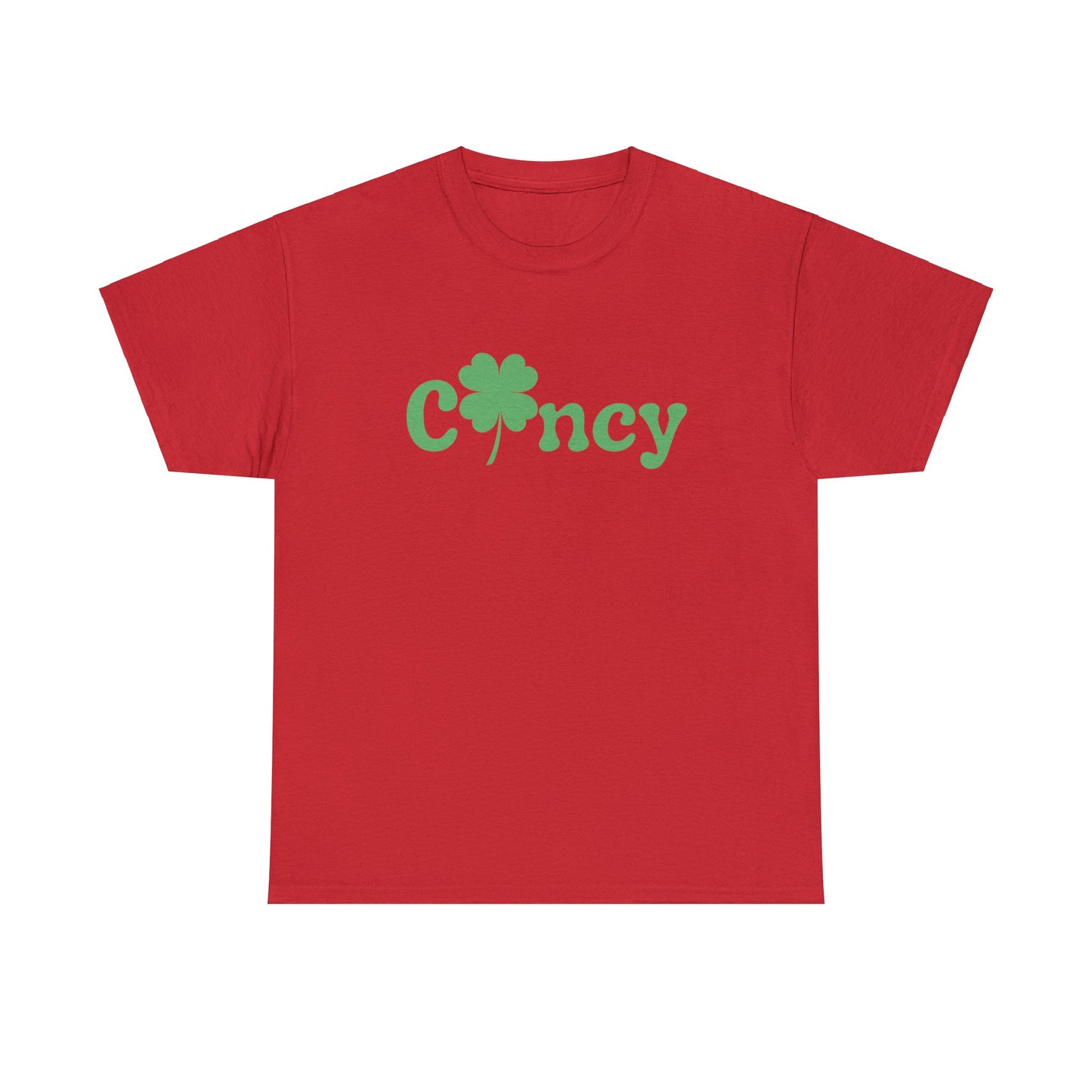 Cincinnati Cincy Clover St. Patrick's Day Unisex Heavy Cotton Tee