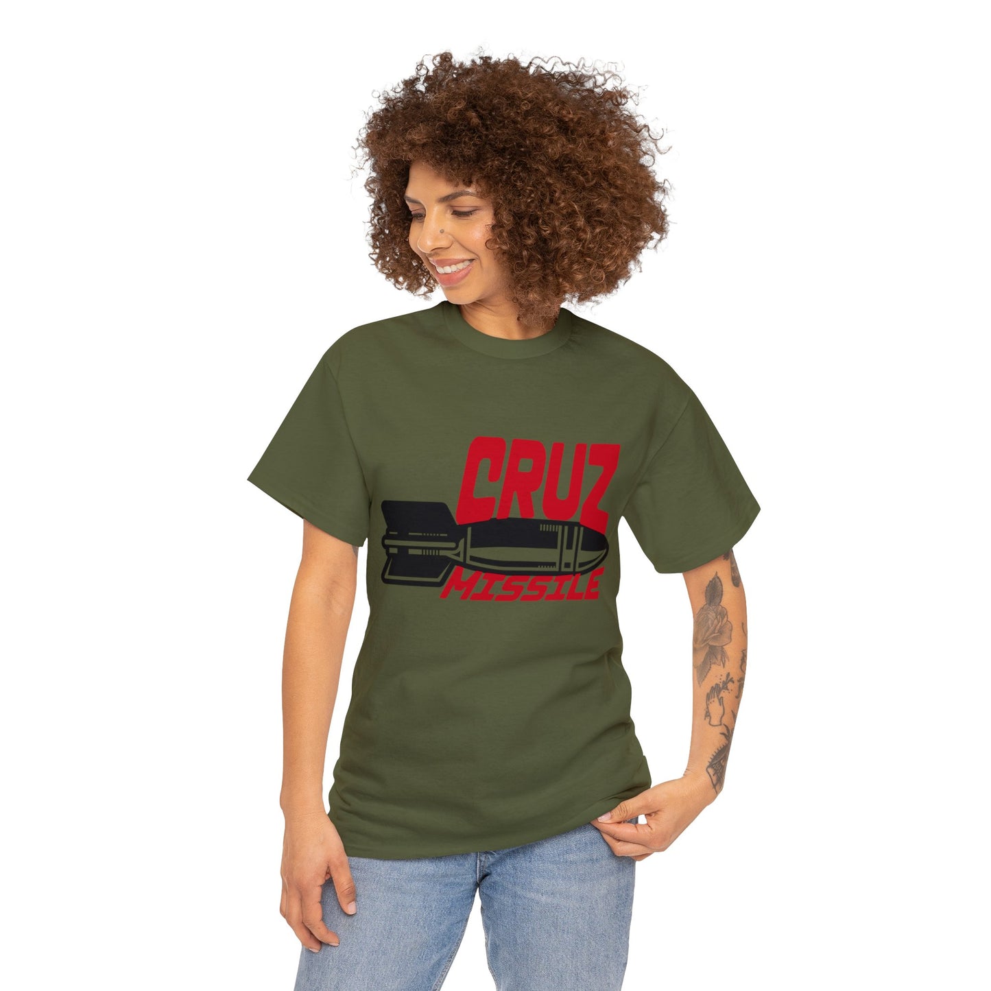 Elly De La Cruz Missile Unisex Heavy Cotton Tee