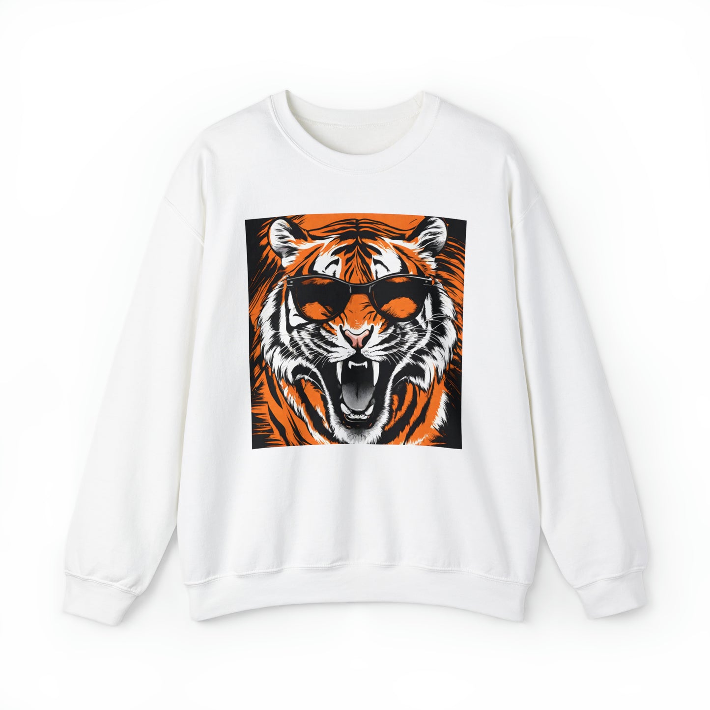 Cincinnati Tiger Sunglasses Cincinnati Bengals Unisex Heavy Blend™ Crewneck Sweatshirt