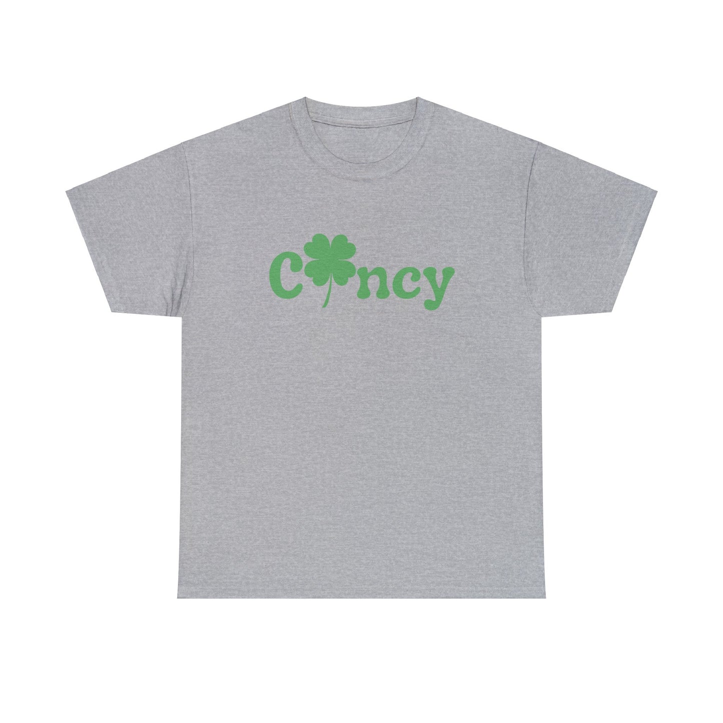 Cincinnati Cincy Clover St. Patrick's Day Unisex Heavy Cotton Tee