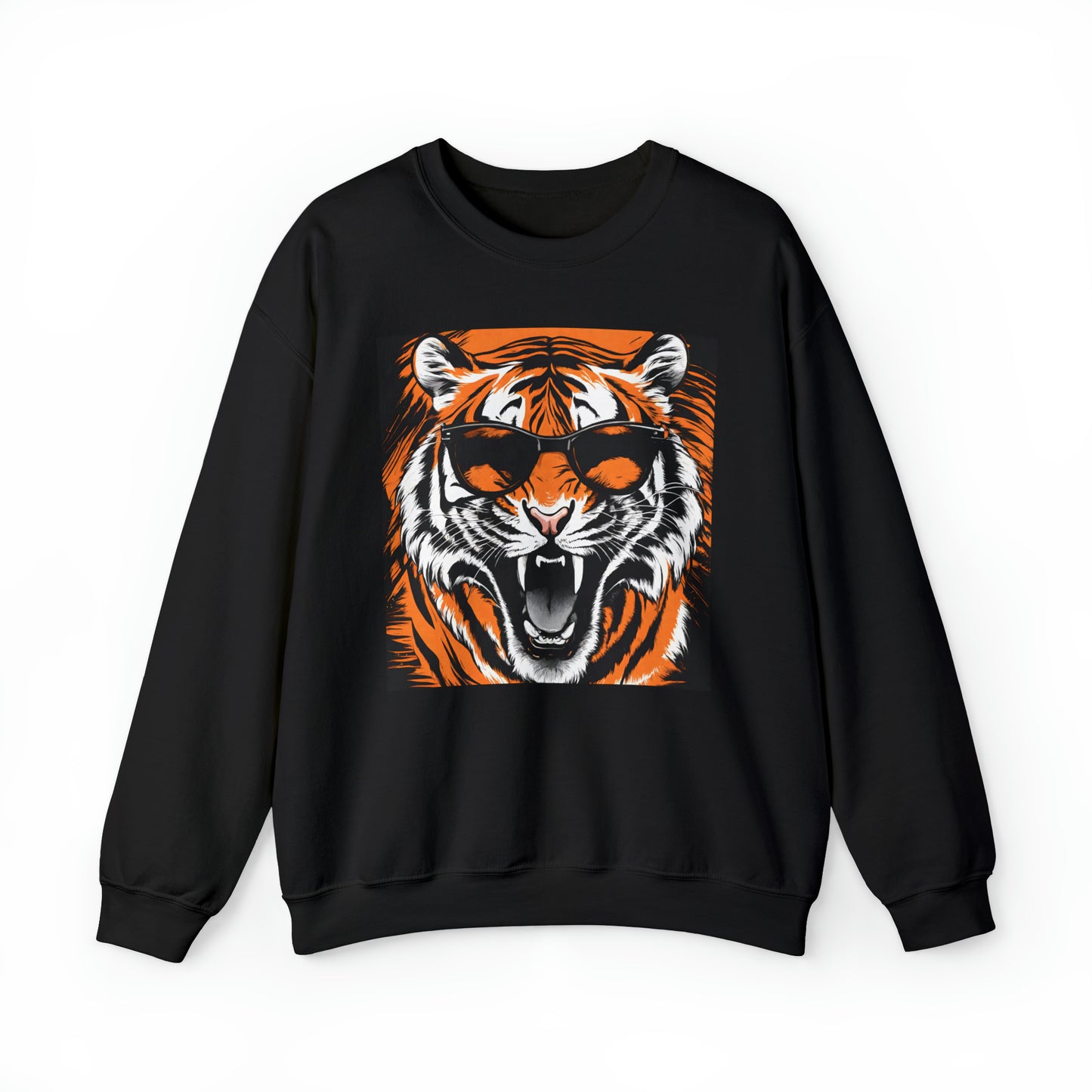 Cincinnati Tiger Sunglasses Cincinnati Bengals Unisex Heavy Blend™ Crewneck Sweatshirt