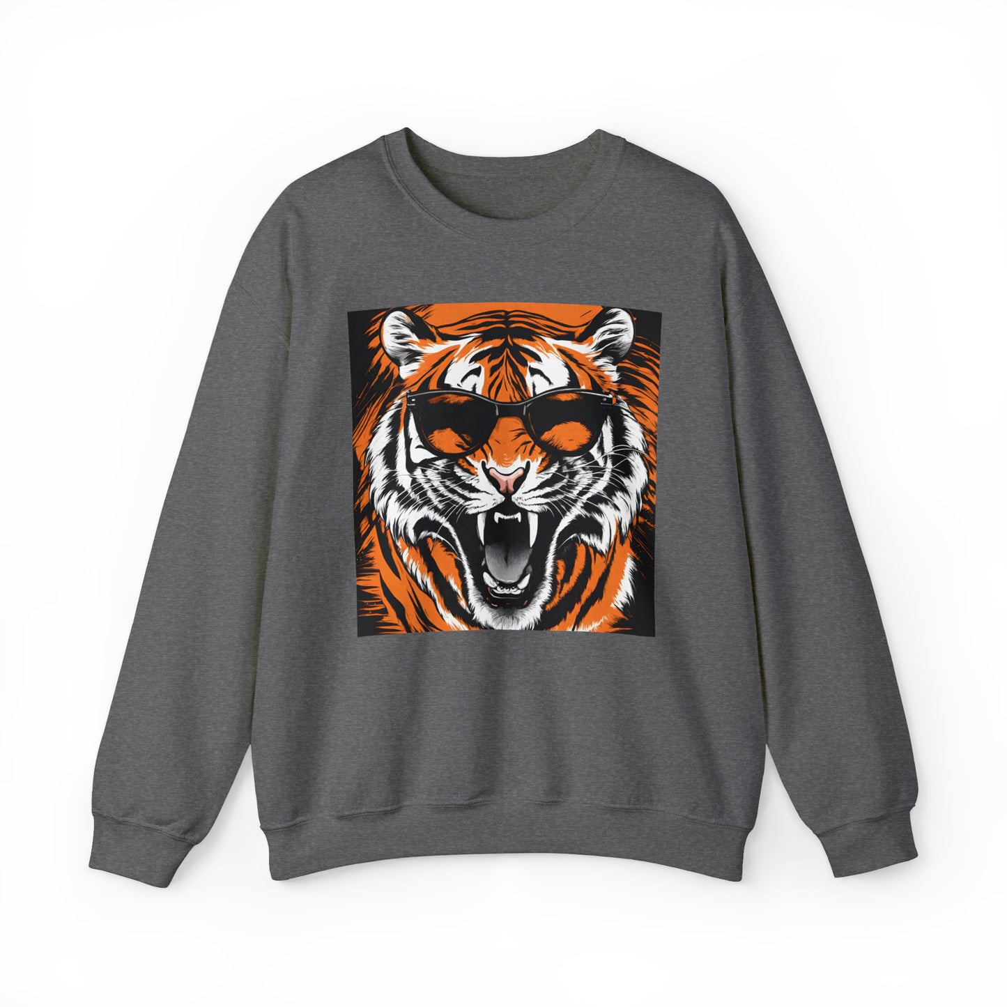 Cincinnati Tiger Sunglasses Cincinnati Bengals Unisex Heavy Blend™ Crewneck Sweatshirt