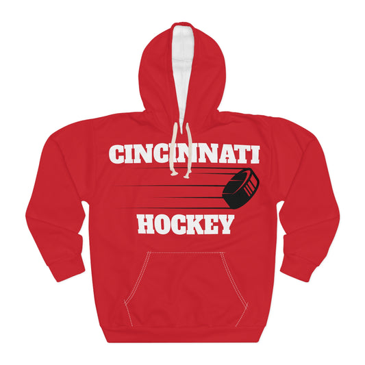 Cincinnati Hockey Unisex Pullover Hoodie