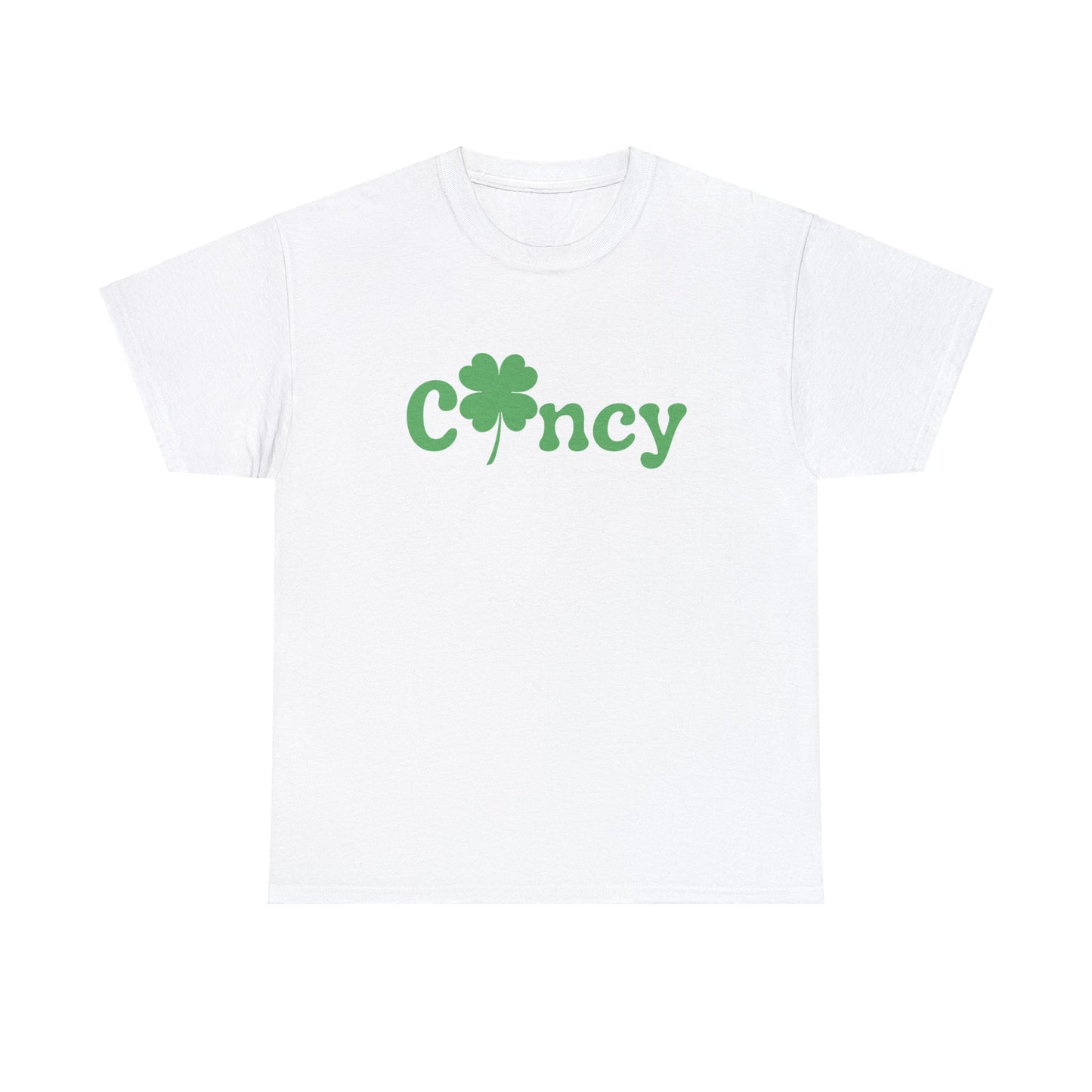 Cincinnati Cincy Clover St. Patrick's Day Unisex Heavy Cotton Tee