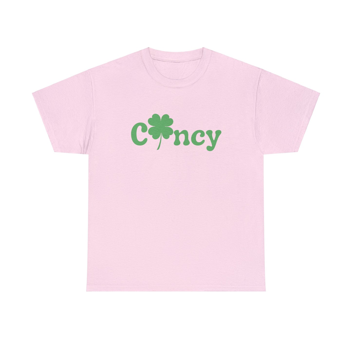 Cincinnati Cincy Clover St. Patrick's Day Unisex Heavy Cotton Tee