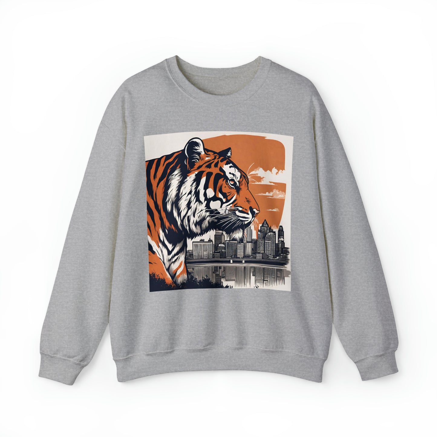 Cincinnati Tiger Cincinnati Bengals Unisex Heavy Blend™ Crewneck Sweatshirt