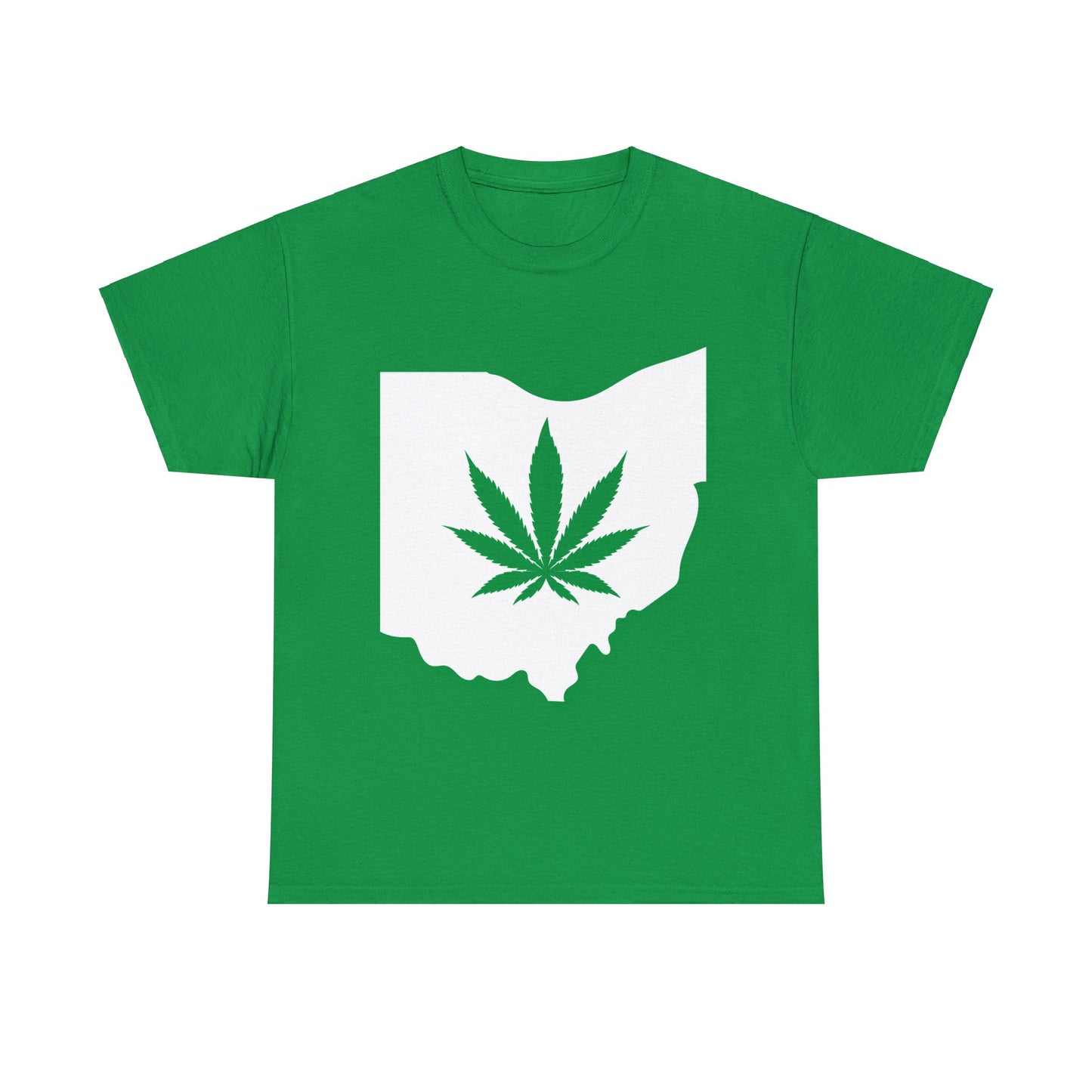 Ohio Marijuana Weed Unisex Heavy Cotton Tee