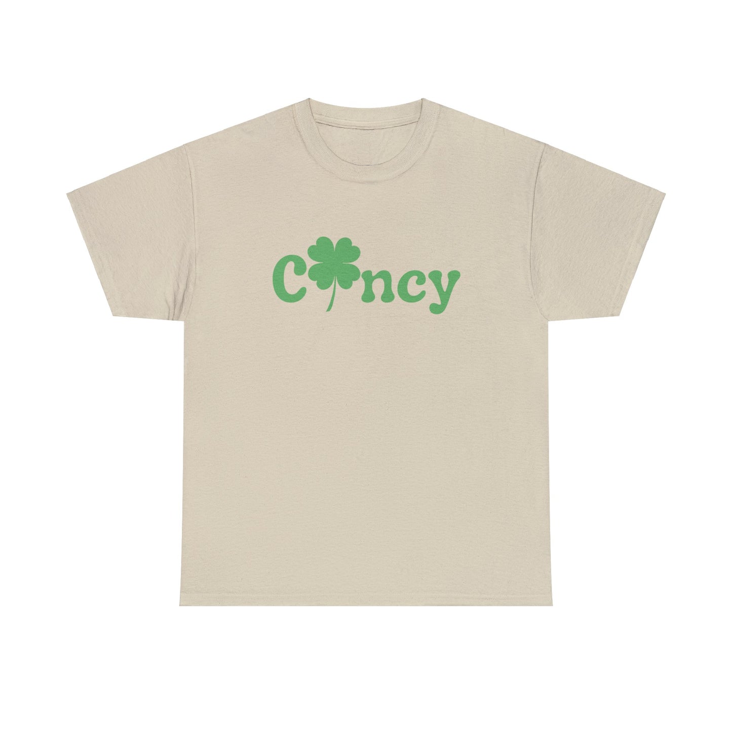 Cincinnati Cincy Clover St. Patrick's Day Unisex Heavy Cotton Tee