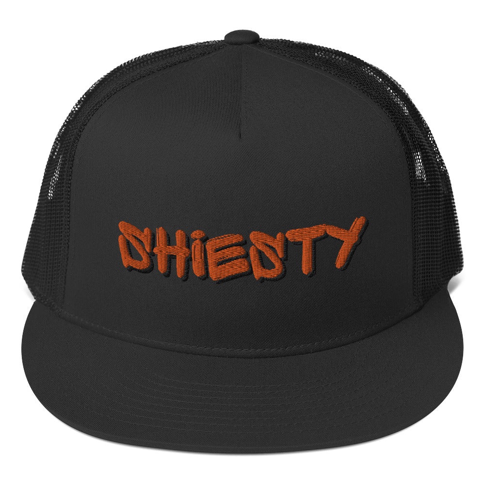 Shiesty Graffiti Joe Burrow Cincinnati Bengals Trucker Cap