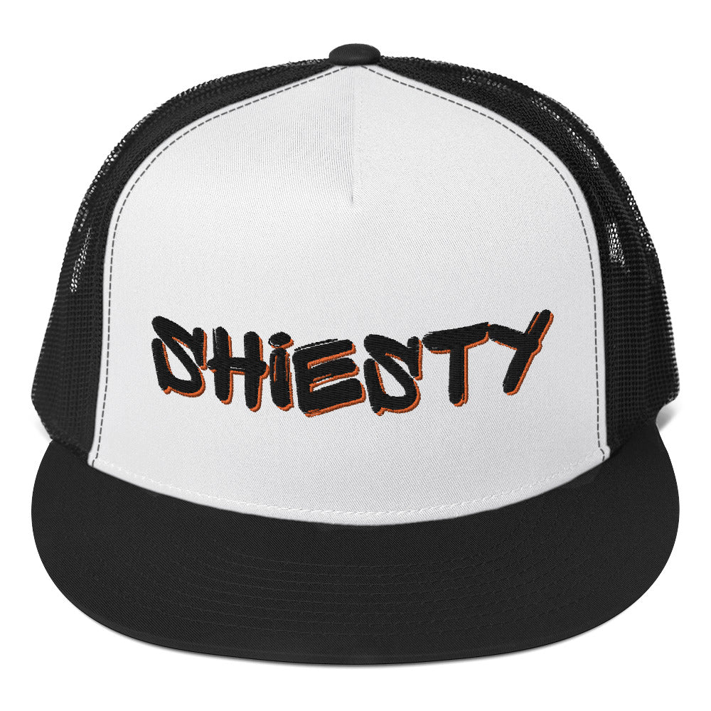 Shiesty Graffiti Joe Burrow Cincinnati Bengals Trucker Cap