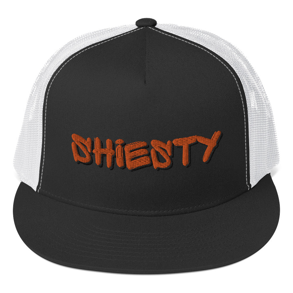 Shiesty Graffiti Joe Burrow Cincinnati Bengals Trucker Cap