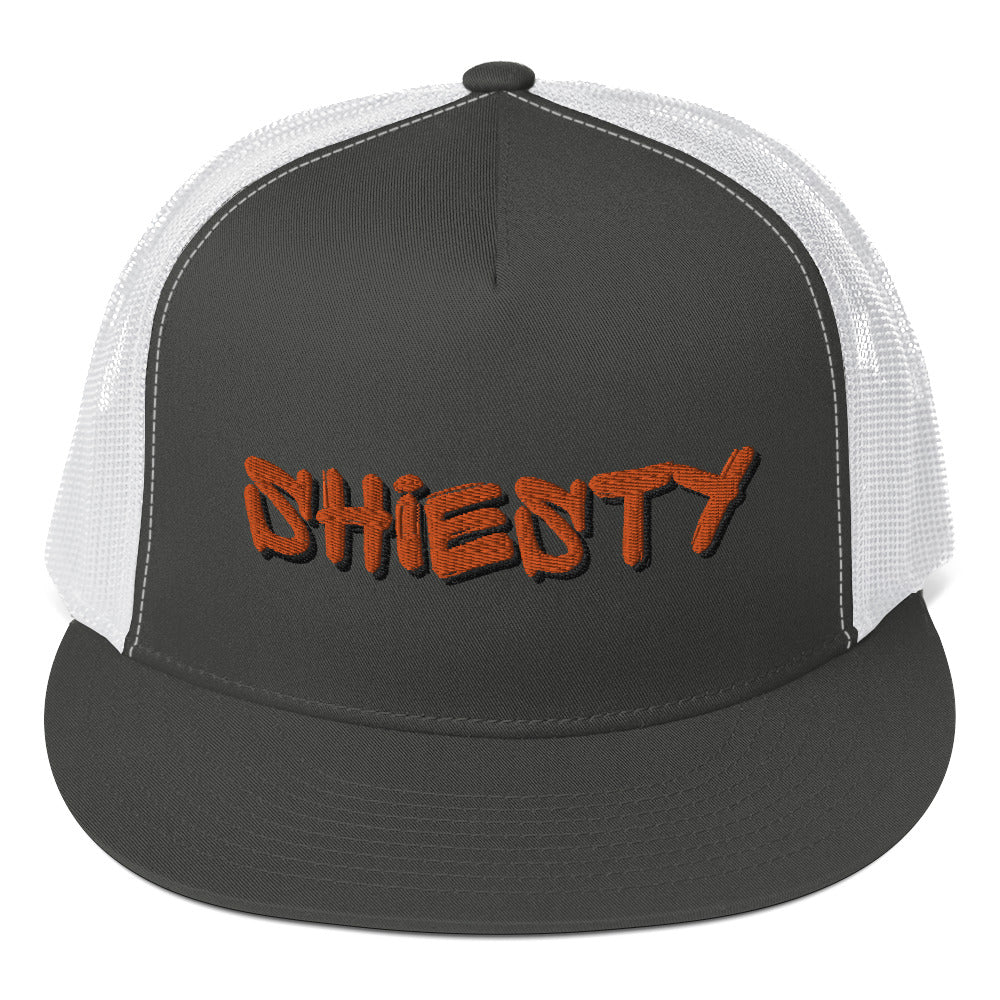 Shiesty Graffiti Joe Burrow Cincinnati Bengals Trucker Cap