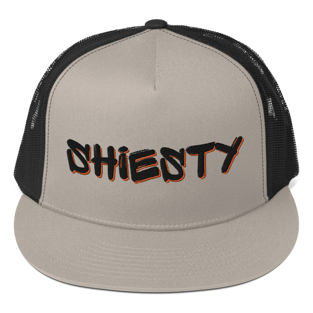 Shiesty Graffiti Joe Burrow Cincinnati Bengals Trucker Cap