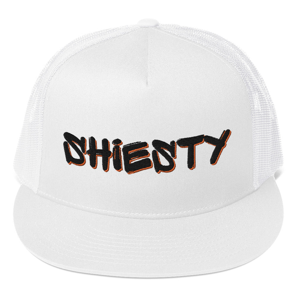 Shiesty Graffiti Joe Burrow Cincinnati Bengals Trucker Cap