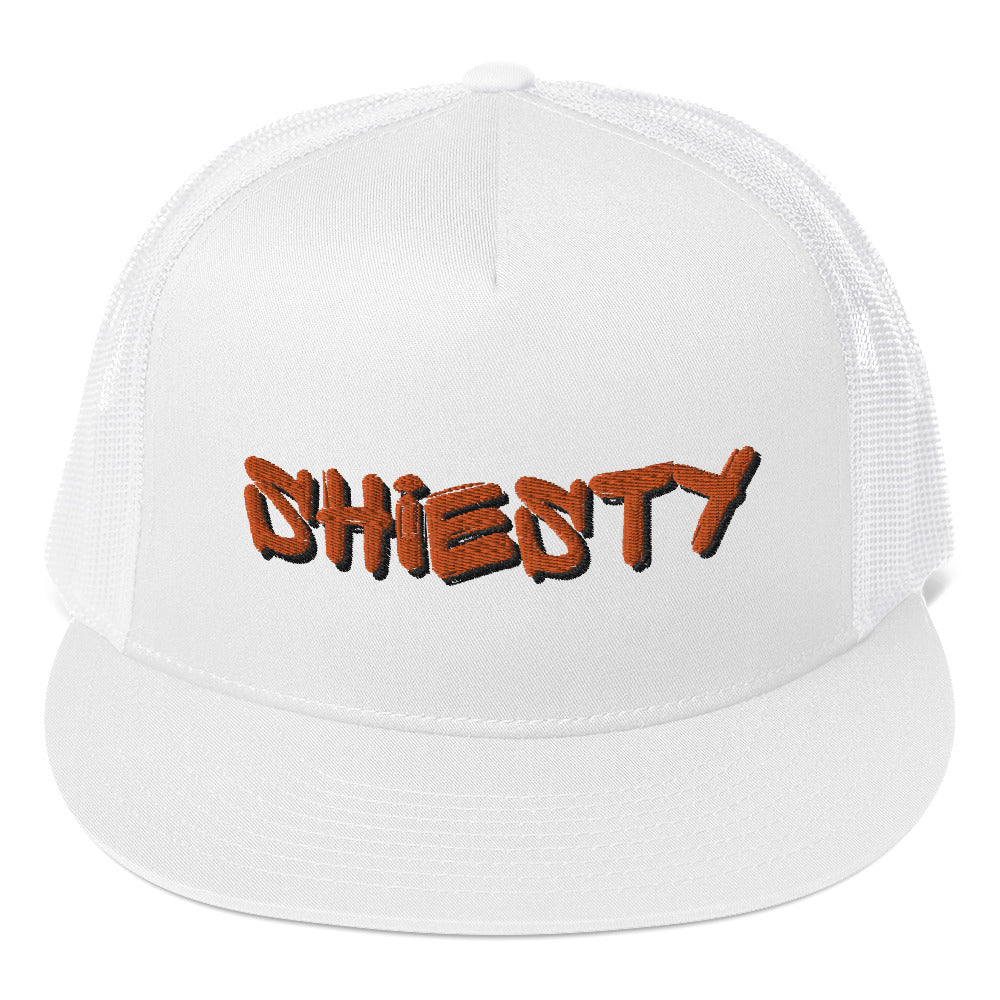 Shiesty Graffiti Joe Burrow Cincinnati Bengals Trucker Cap