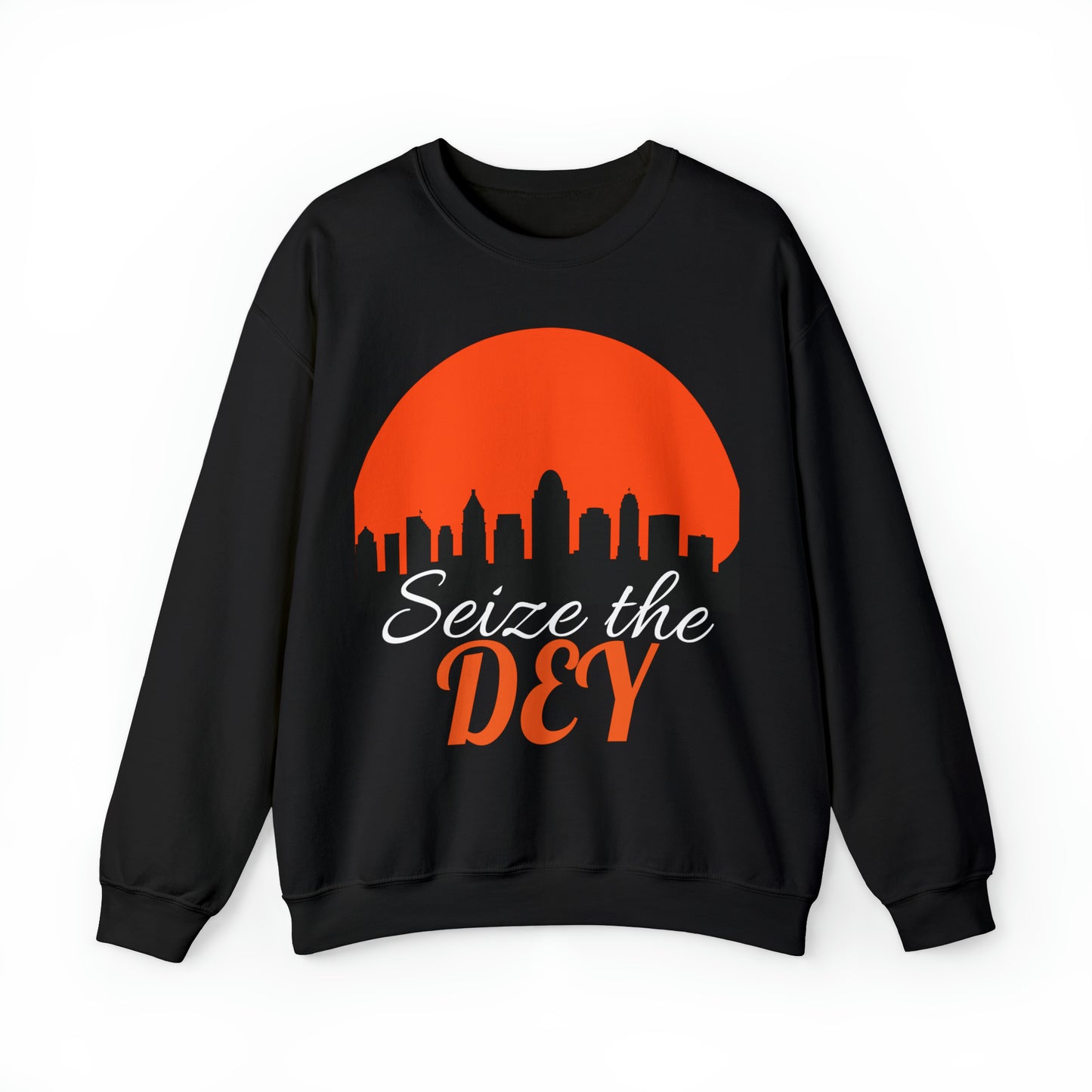 Seize the Dey Cincinnati Bengals Unisex Heavy Blend™ Crewneck Sweatshirt