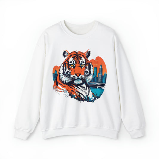 Cincinnati Vice Cincinnati Tiger Cincinnati Bengals Unisex Heavy Blend™ Crewneck Sweatshirt