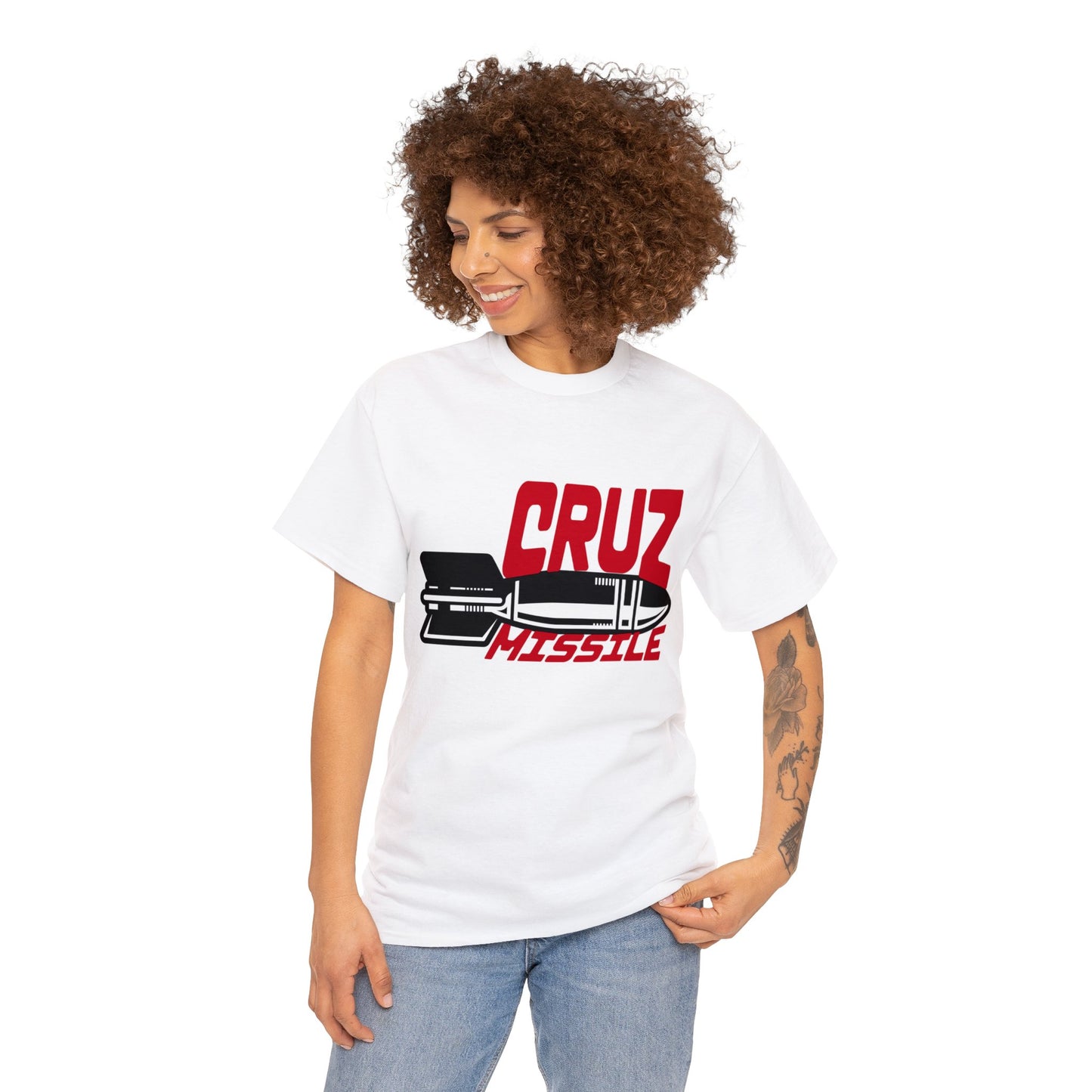 Elly De La Cruz Missile Unisex Heavy Cotton Tee