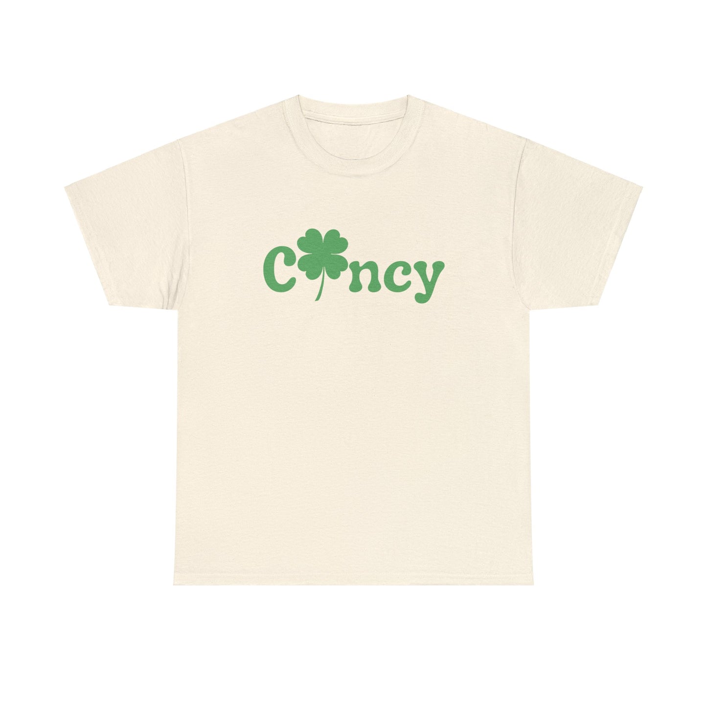 Cincinnati Cincy Clover St. Patrick's Day Unisex Heavy Cotton Tee