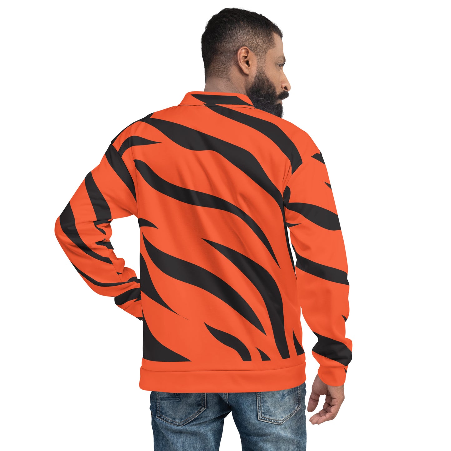 Cincinnati Tiger Stripe Unisex Bomber Jacket