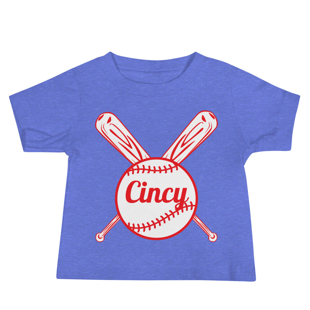 Cincy Cincinnati Reds Baseball Baby Jersey Short Sleeve Tee