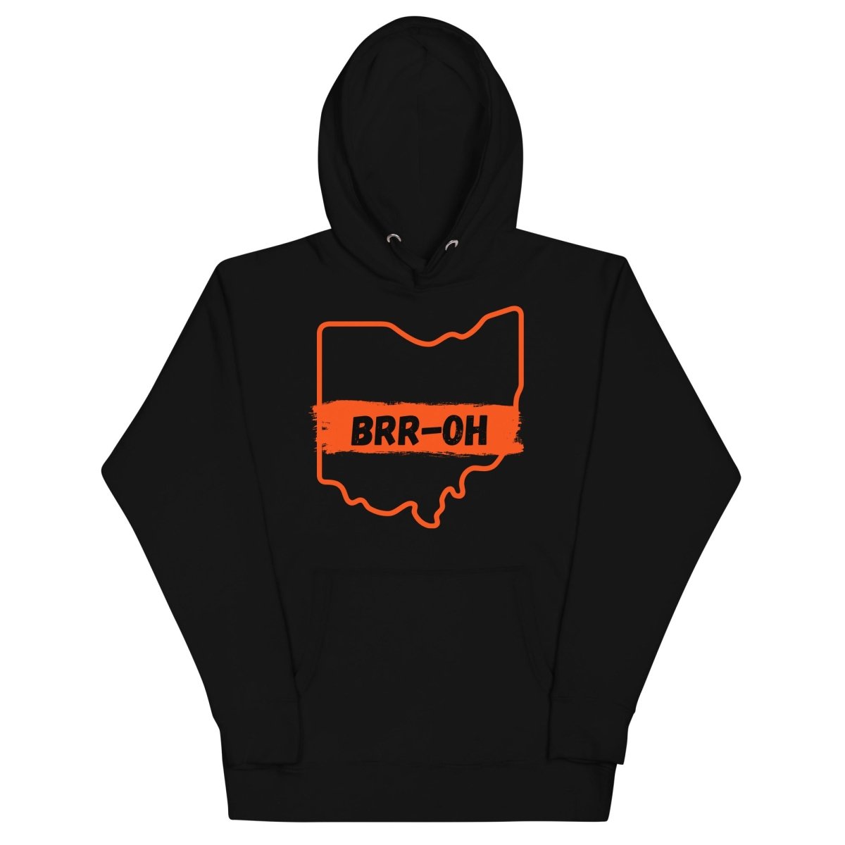 Brr - OH Cincinnati Ohio Unisex Hoodie - Gathered Threds Cincy - 