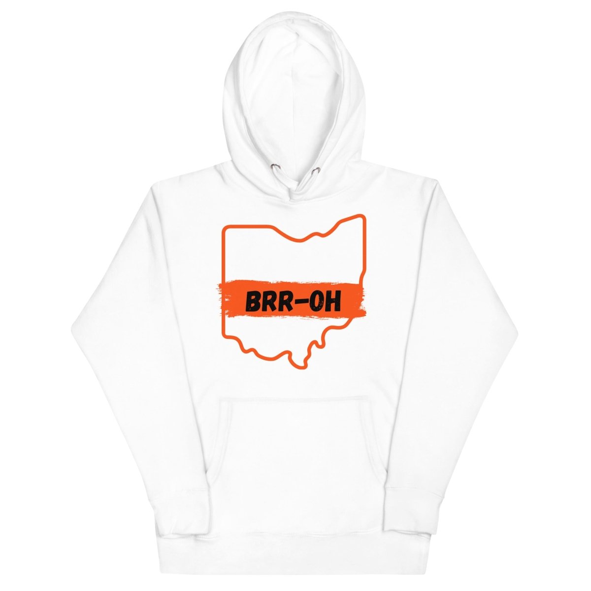 Brr - OH Cincinnati Ohio Unisex Hoodie - Gathered Threds Cincy - 