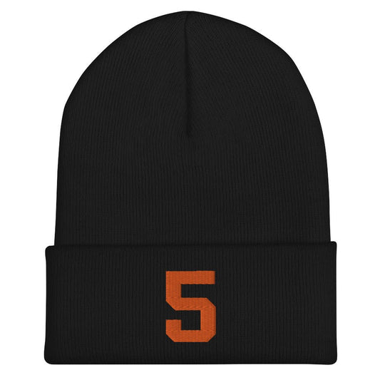 Cincinnati 5 Cuffed Beanie - Gathered Threds Cincy - 