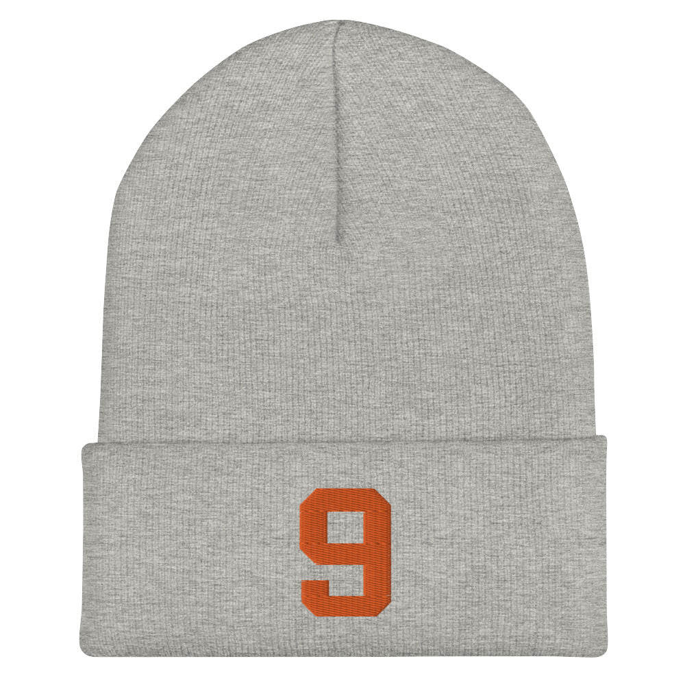 Cincinnati 9 Cuffed Beanie - Gathered Threds Cincy - 