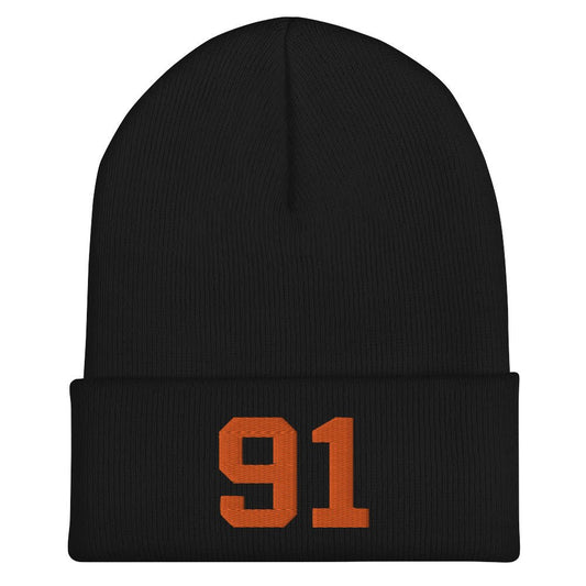 Cincinnati 91 Cuffed Beanie - Gathered Threds Cincy - 