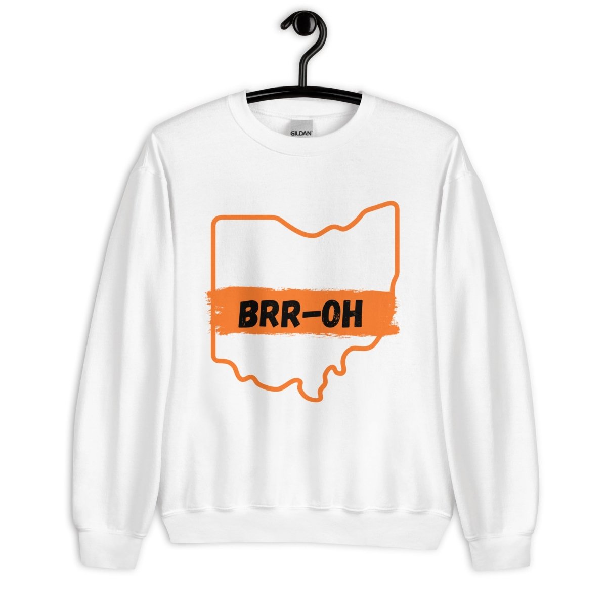 Cincinnati Bengals Joe Burrow BRR - OH Ohio Unisex Sweatshirt - Gathered Threds Cincy - 