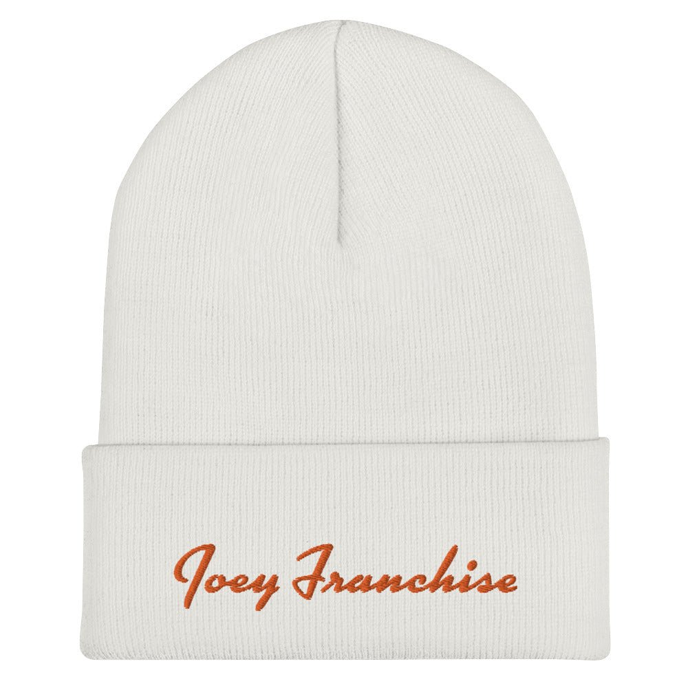 Cincinnati Bengals Joe Burrow Joey Franchise Cuffed Beanie - Gathered Threds Cincy - 