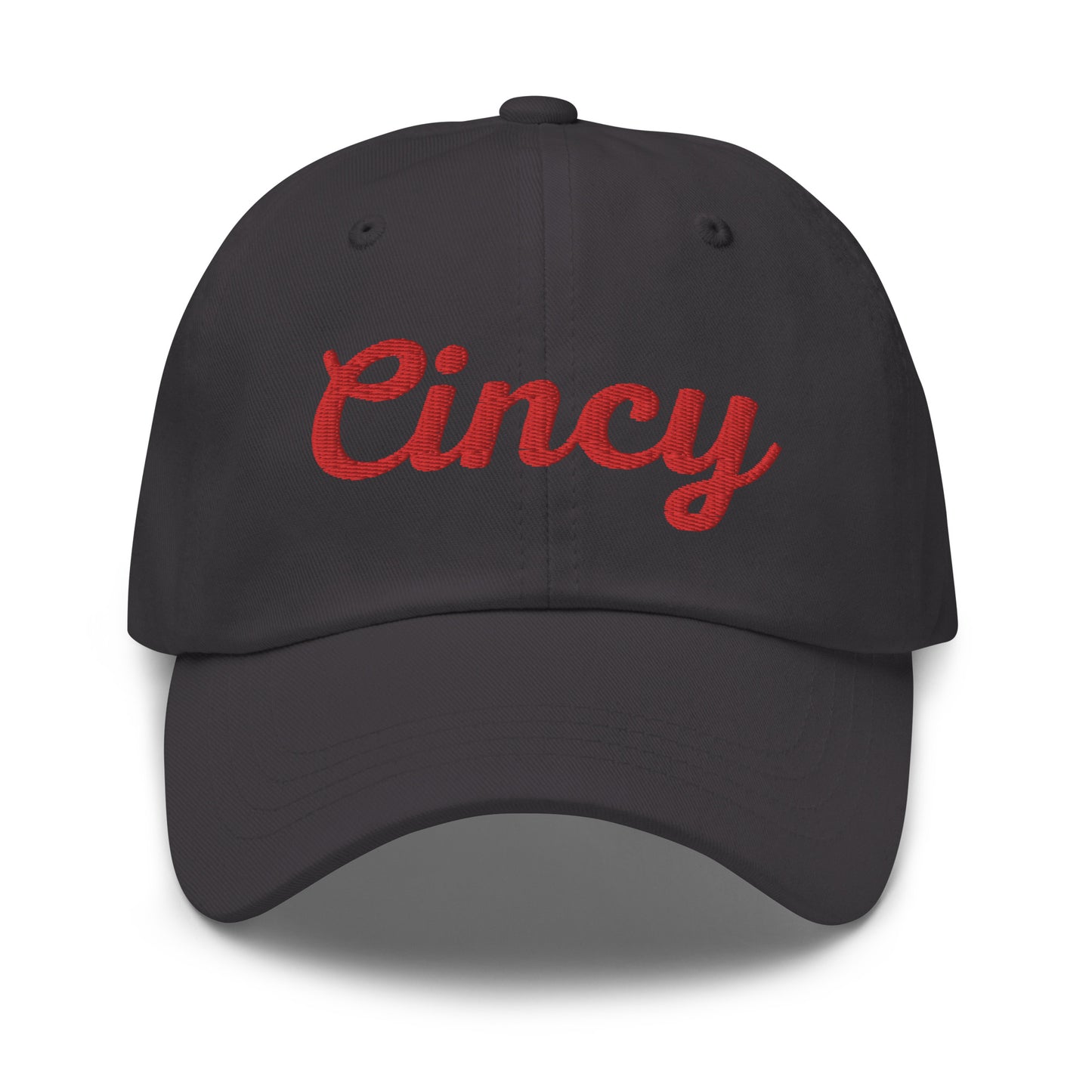 Cincy Script Cincinnati Dad Hat