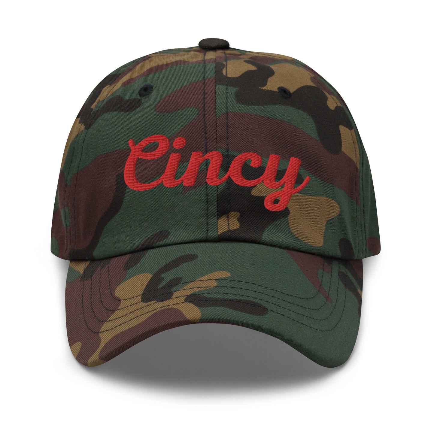 Cincy Script Cincinnati Dad Hat