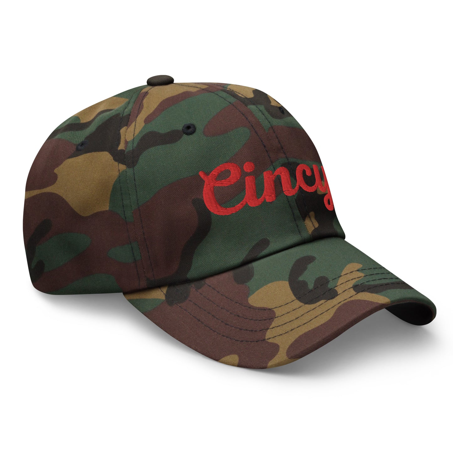 Cincy Script Cincinnati Dad Hat