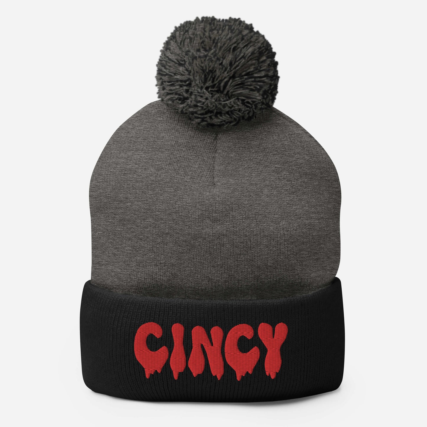 Cincinnati Melting Cincy Pom-Pom Beanie