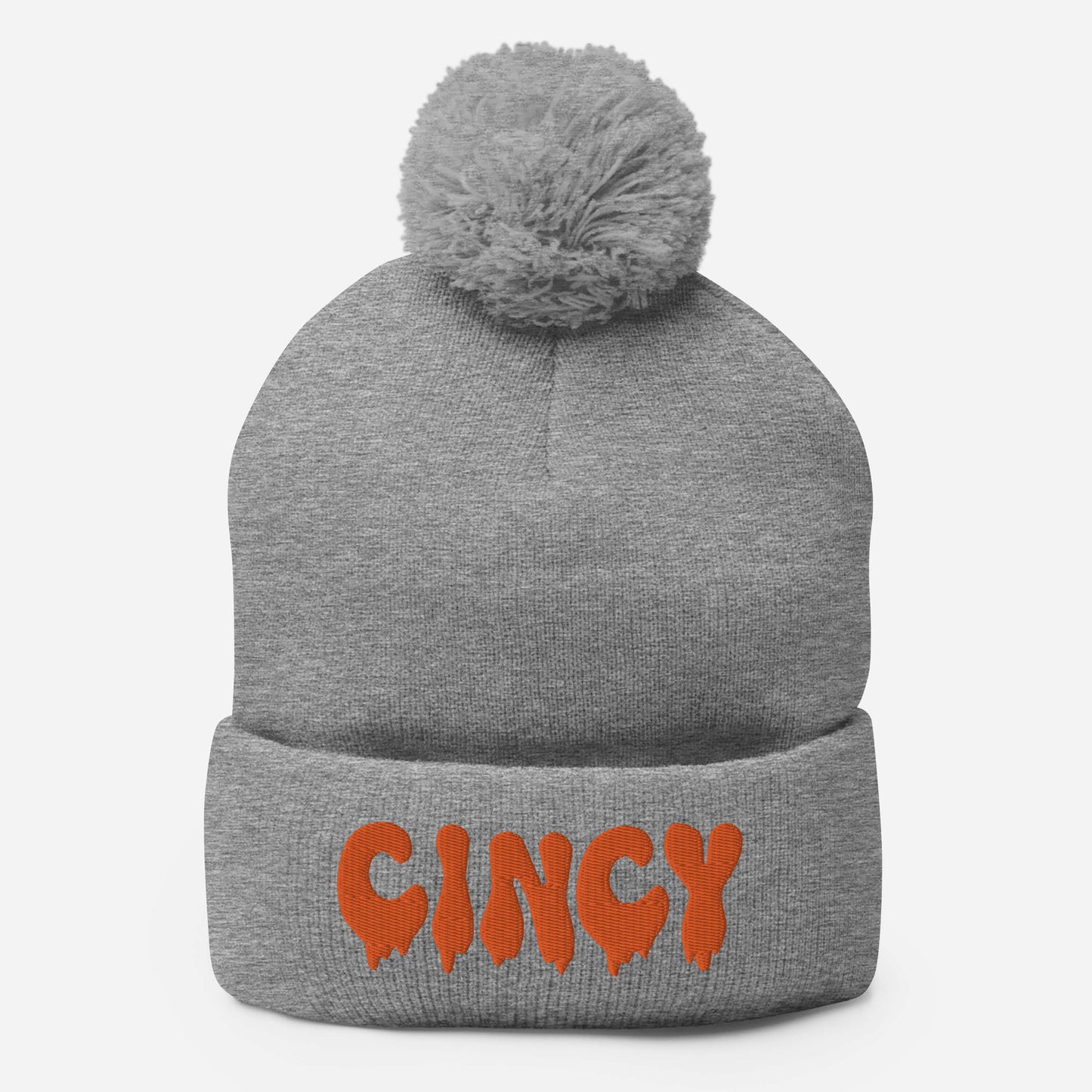 Cincinnati Melting Cincy Pom-Pom Beanie