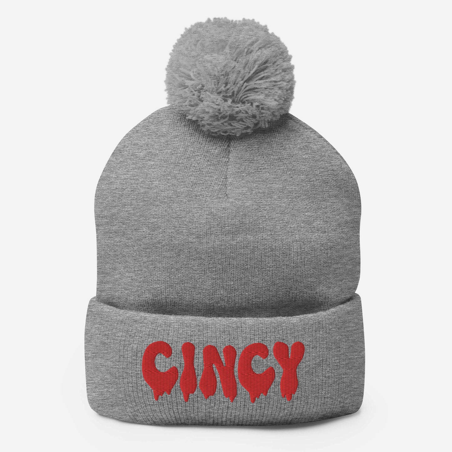 Cincinnati Melting Cincy Pom-Pom Beanie