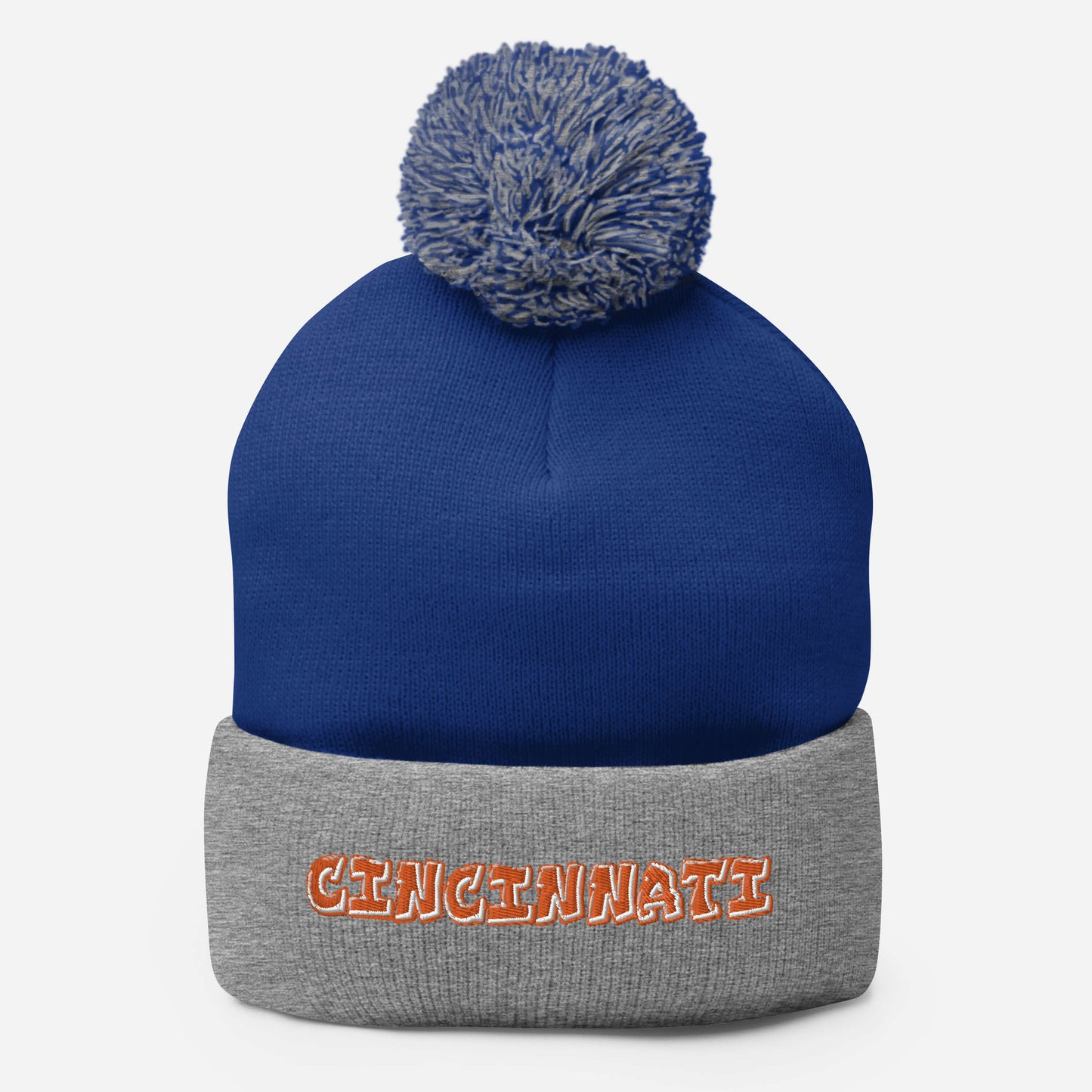 Cincinnati Graffiti Pom-Pom Beanie