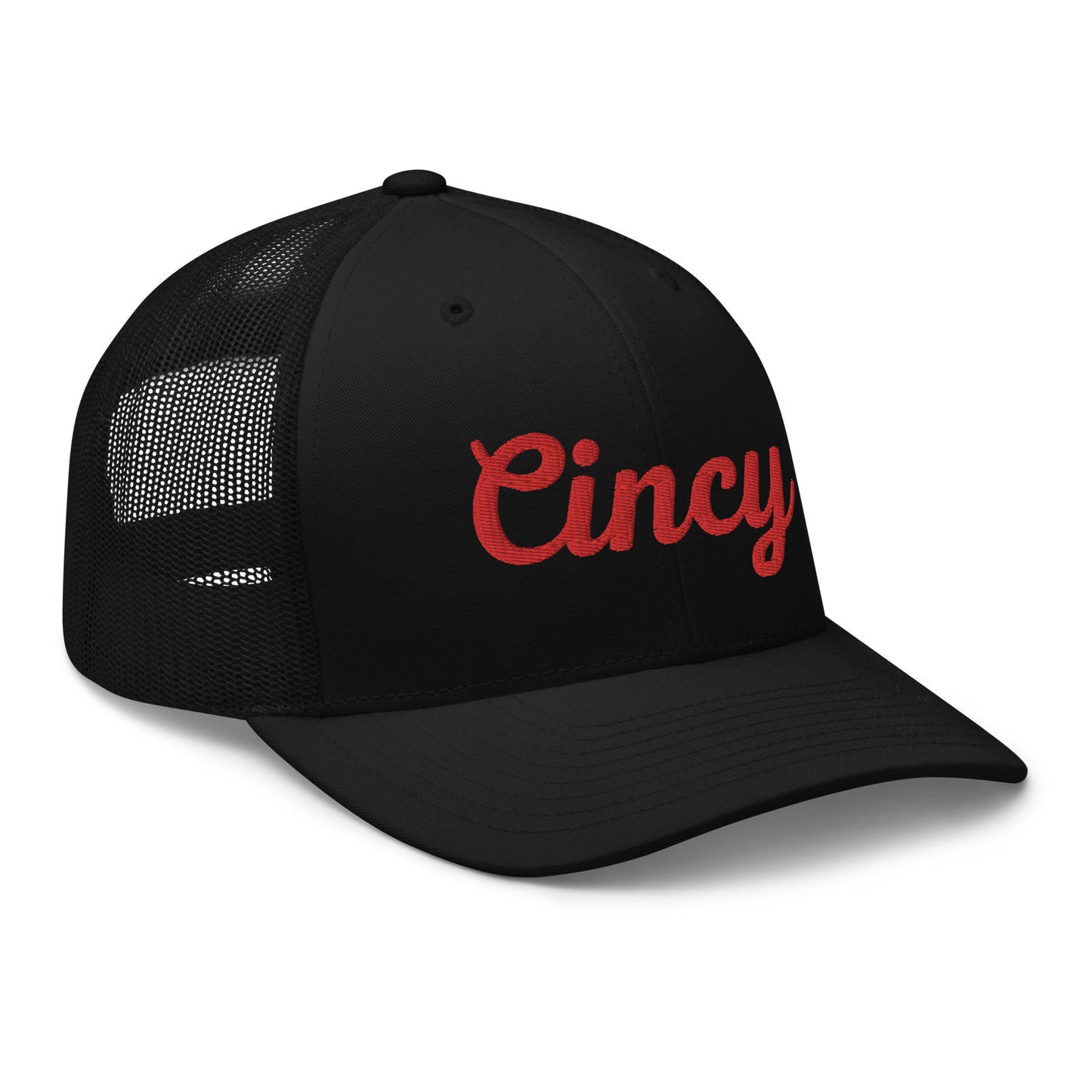 Cincinnati Cincy Script Trucker Cap