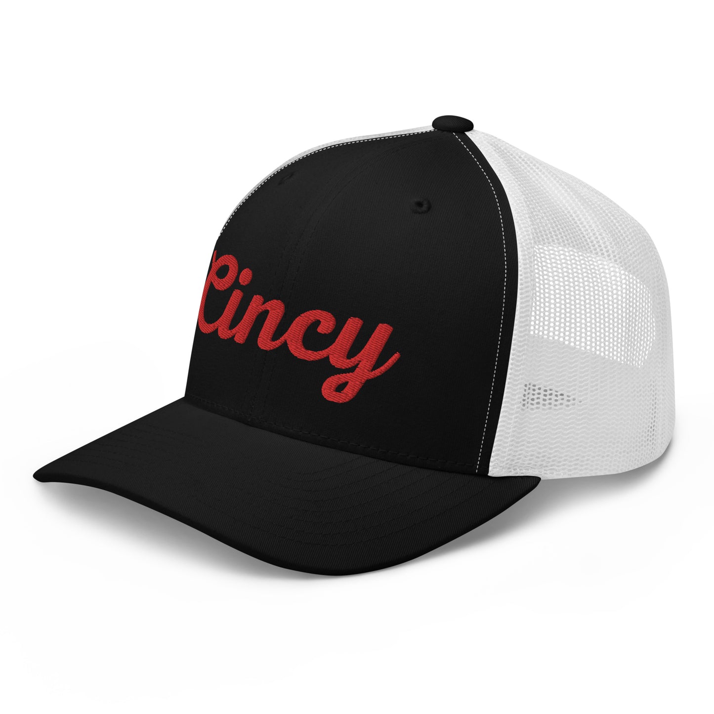 Cincinnati Cincy Script Trucker Cap