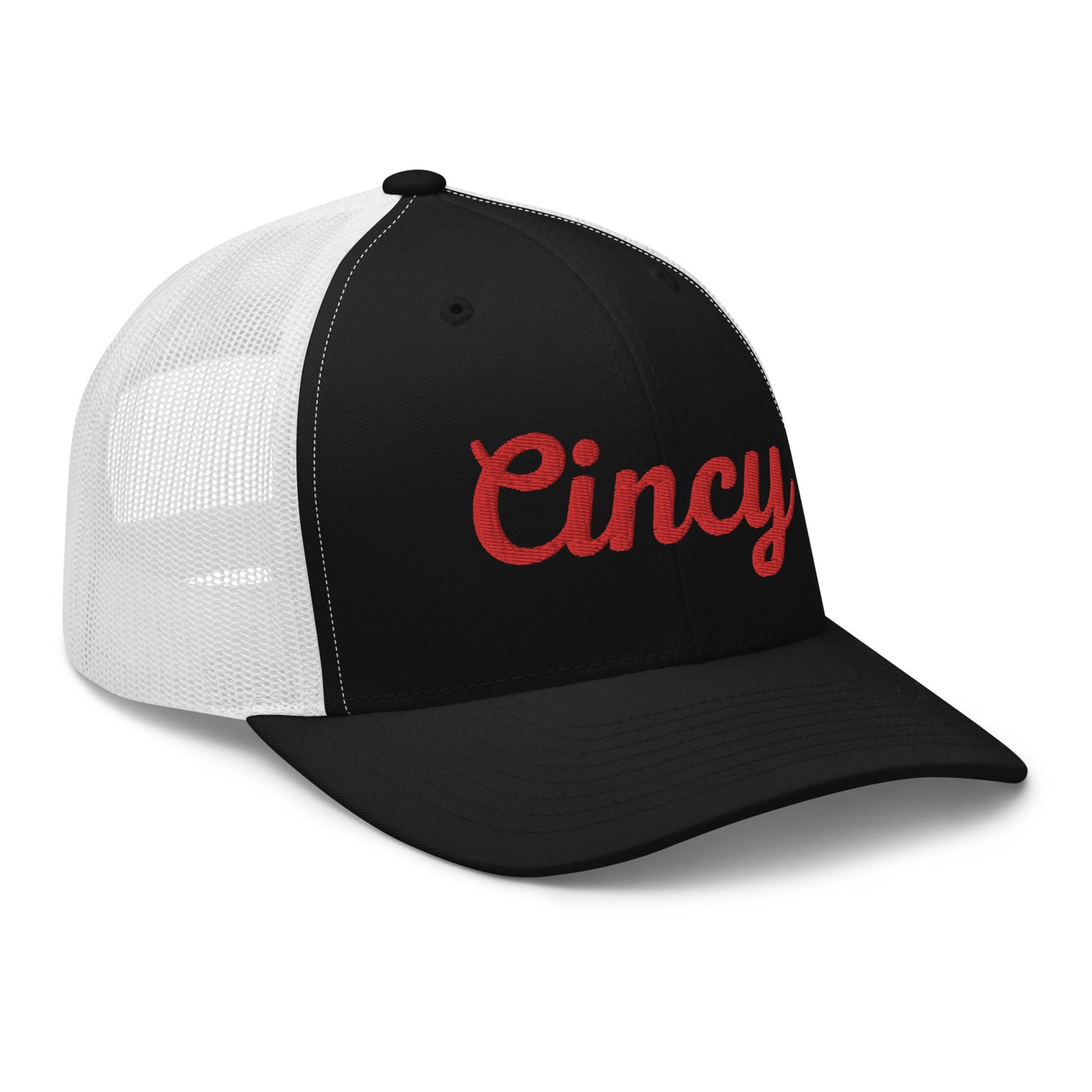 Cincinnati Cincy Script Trucker Cap