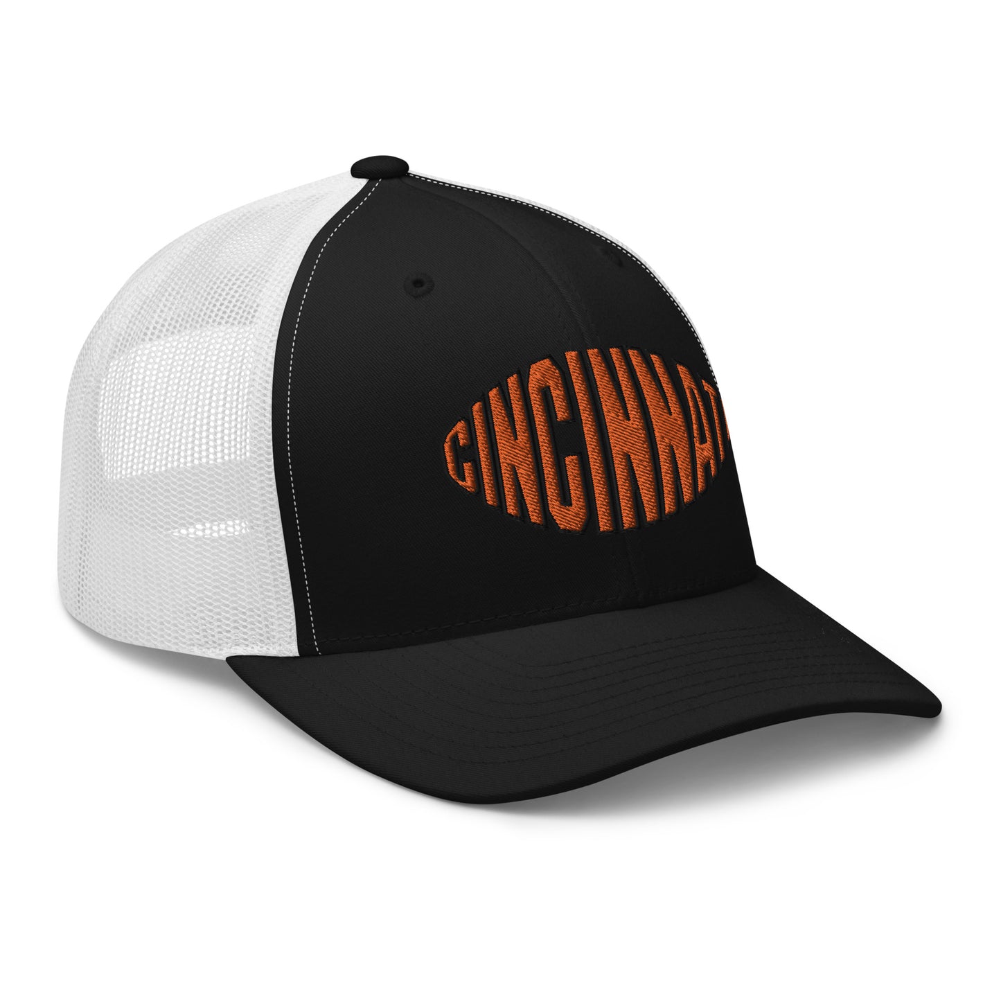 Cincinnati Football Text Trucker Cap