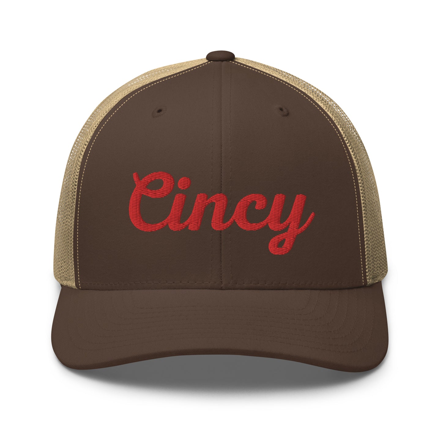 Cincinnati Cincy Script Trucker Cap