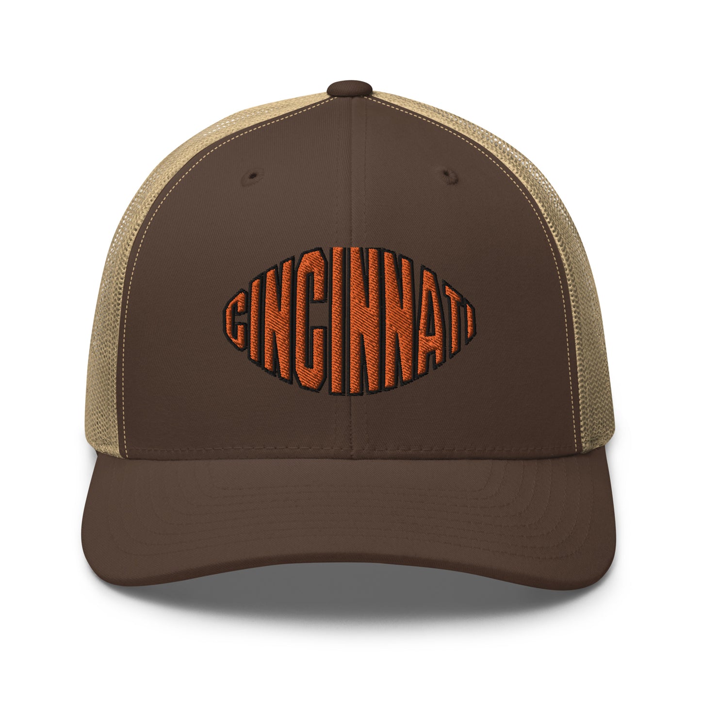 Cincinnati Football Text Trucker Cap